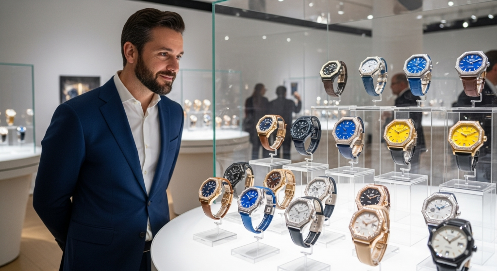 man buying watch Kevin O'Leary