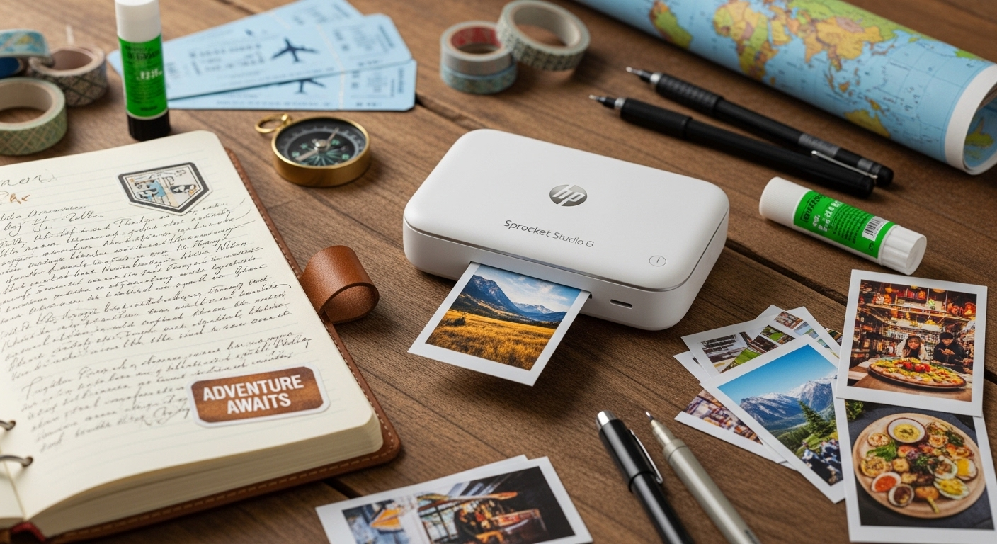 Mini Photo Printer Review: Is the HP Sprocket the Best Travel Journaling Tool for Instant Mobile Printing?