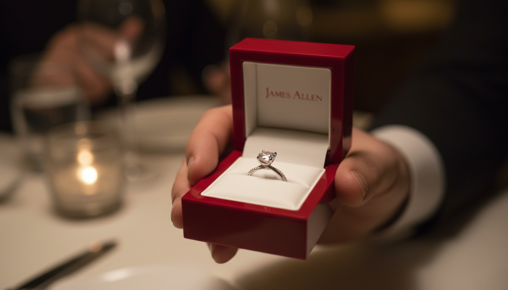 James Allen engagement ring