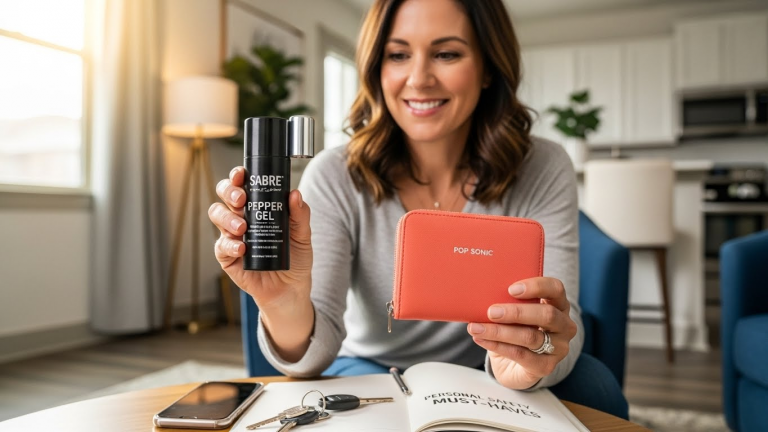 Personal Safety Must-Haves: Sabre Pepper Gel & Pop Sonic Wallets, a practical everyday plan that actually fits your life