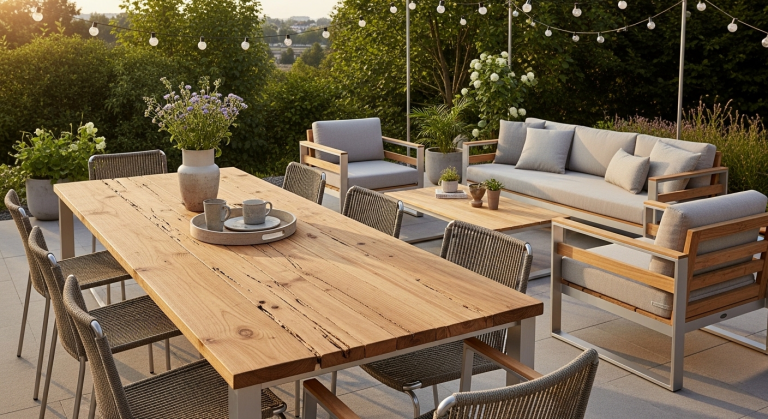 Sustainable Outdoor Furniture in 2026: Why Teak and Aluminum Still Beat the Rest