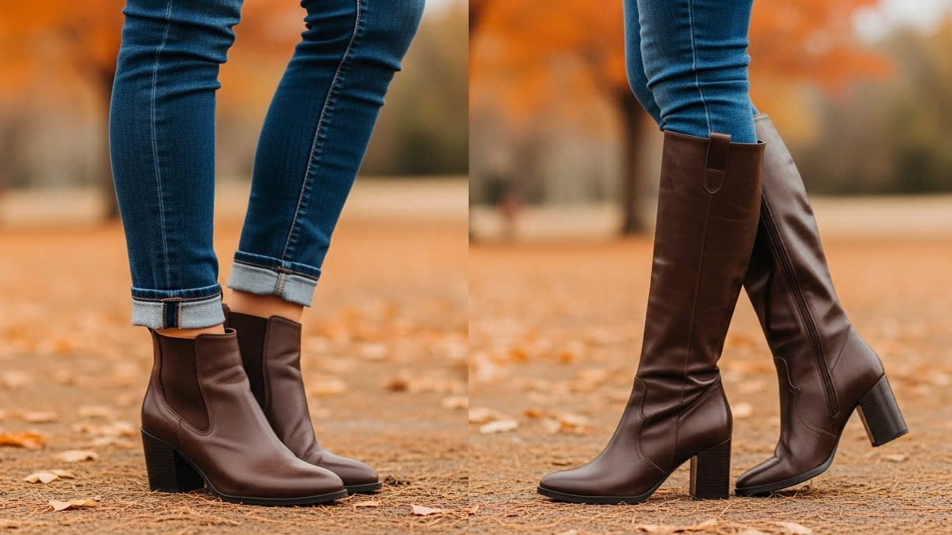 Ankle Boots vs. Mid Shaft: How to Choose Your Perfect Fall Look (Without Guesswork)