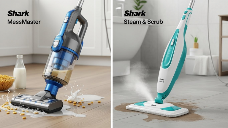 Shark MessMaster & Steam Scrub Review