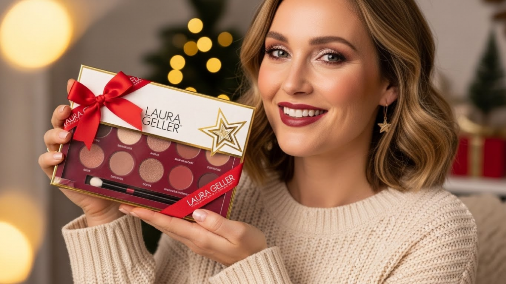 women with Laura Geller products