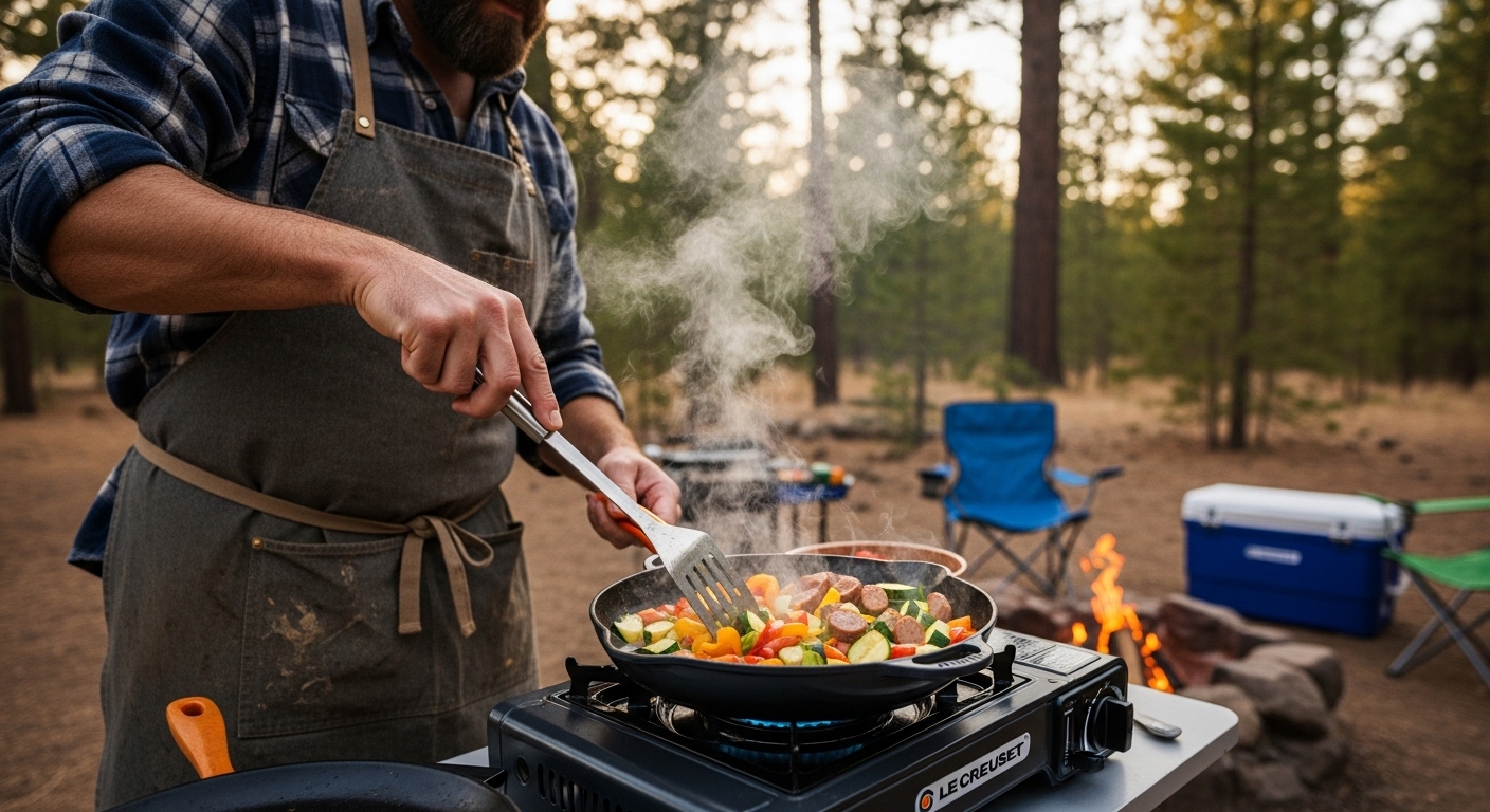 Le Creuset Outdoor Cooking for Memorial Day Entertaining: A Colorful Kitchenware Guide to the Chicest Al Fresco Party