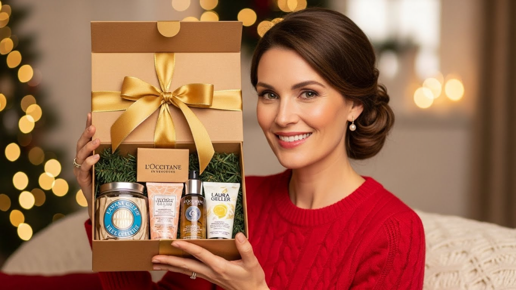 women with L'Occitane products