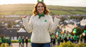 Aran Crafts Merino Wool Review: The Irish Sweater for Women to Wear on St. Patrick’s Day and Long After