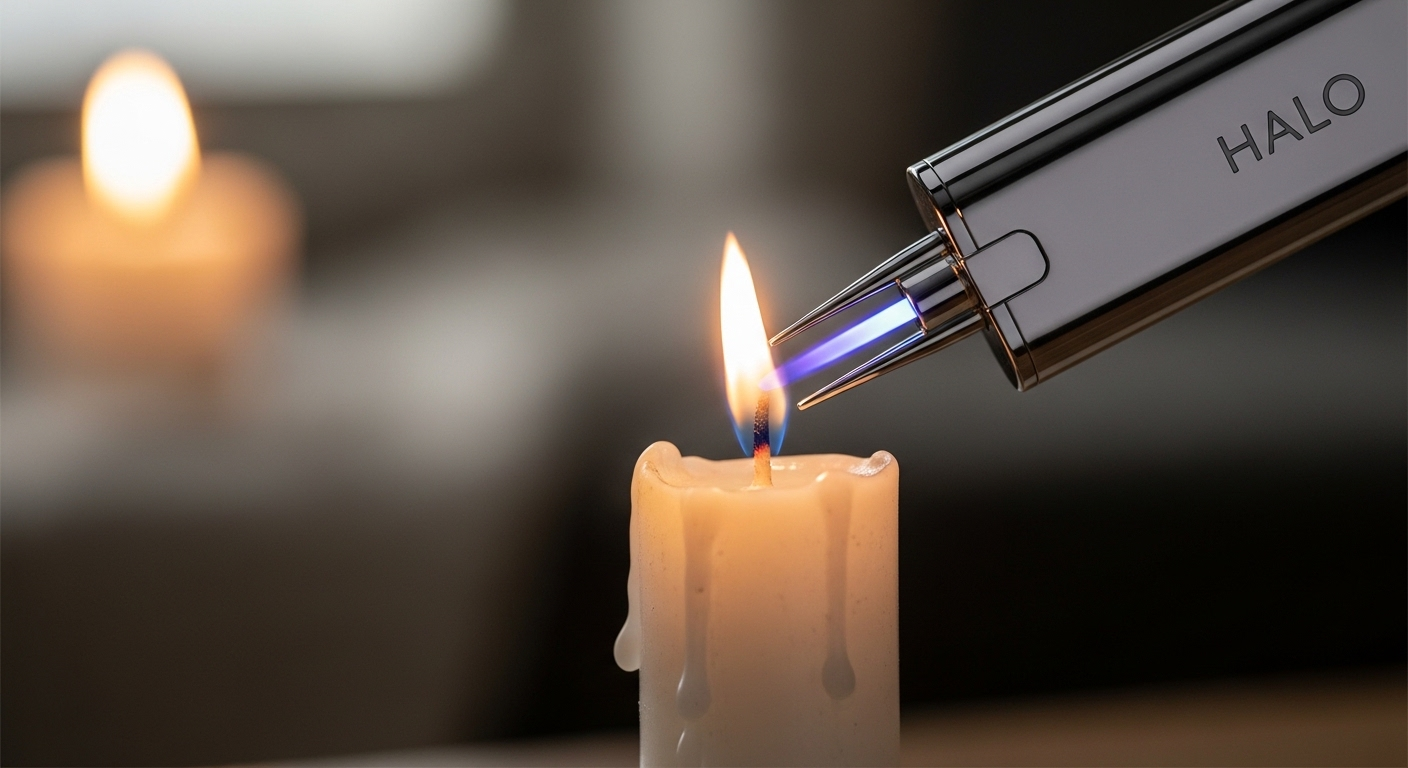 HALO Lighters: The Modern Way to Light Fires and Candles, with Flameless Control
