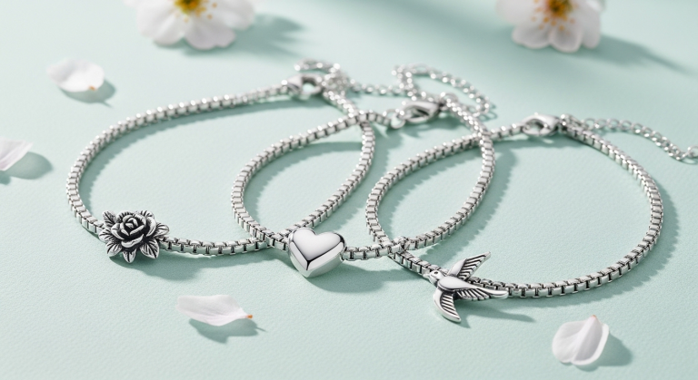 JAI Jewelry Reviews: 3 Meaningful Sterling Silver Box Chain Bracelets Worth Gifting This Spring