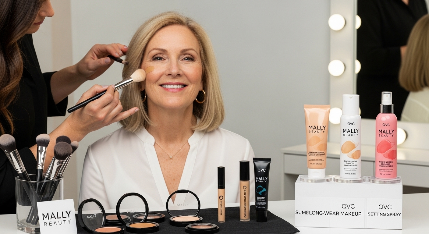 Makeup for Aging Skin in Summer: Honest Mally Beauty Review and 3 QVC Long-Wear Picks - Top-Best.com