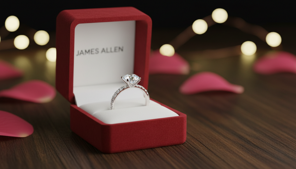 james allen custom engagement rings