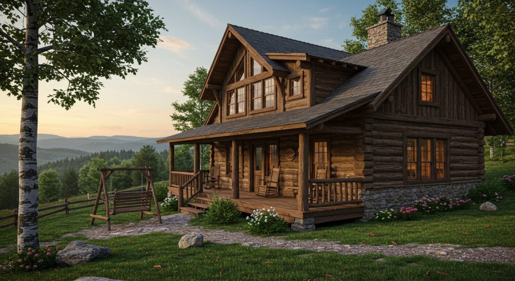 holiday home in the woods