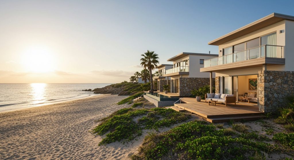 holiday home on the beach