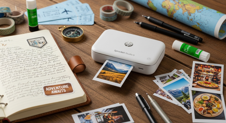 Mini Photo Printer Review: Is the HP Sprocket the Best Travel Journaling Tool for Instant Mobile Printing?