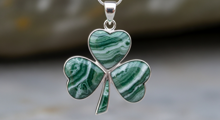 Connemara Marble Pendant Guide: The Shamrock Necklace That Turns a Rare Irish Stone Into Meaningful Irish Jewelry